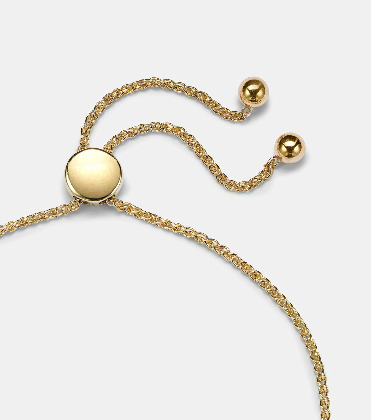 Stone and Strand Rossellini 14kt gold bracelet with diamonds
