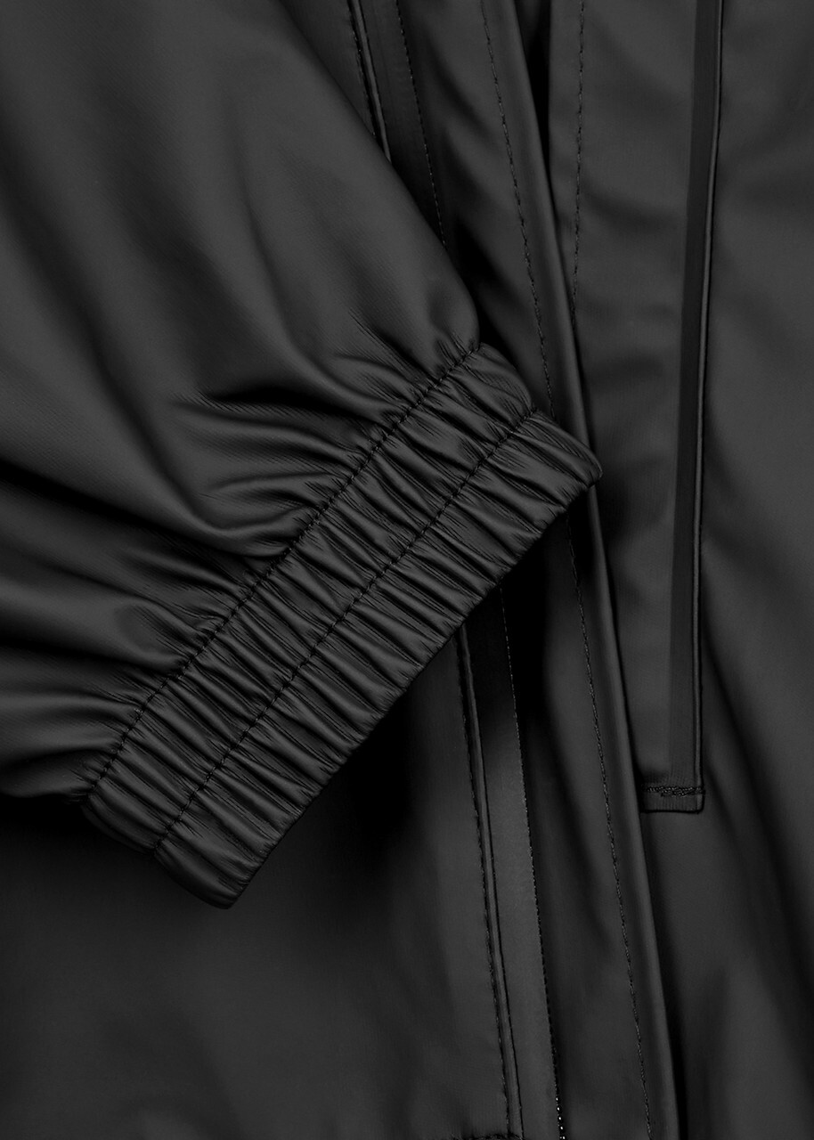 Rains Storm Breaker Rubberised Raincoat Black