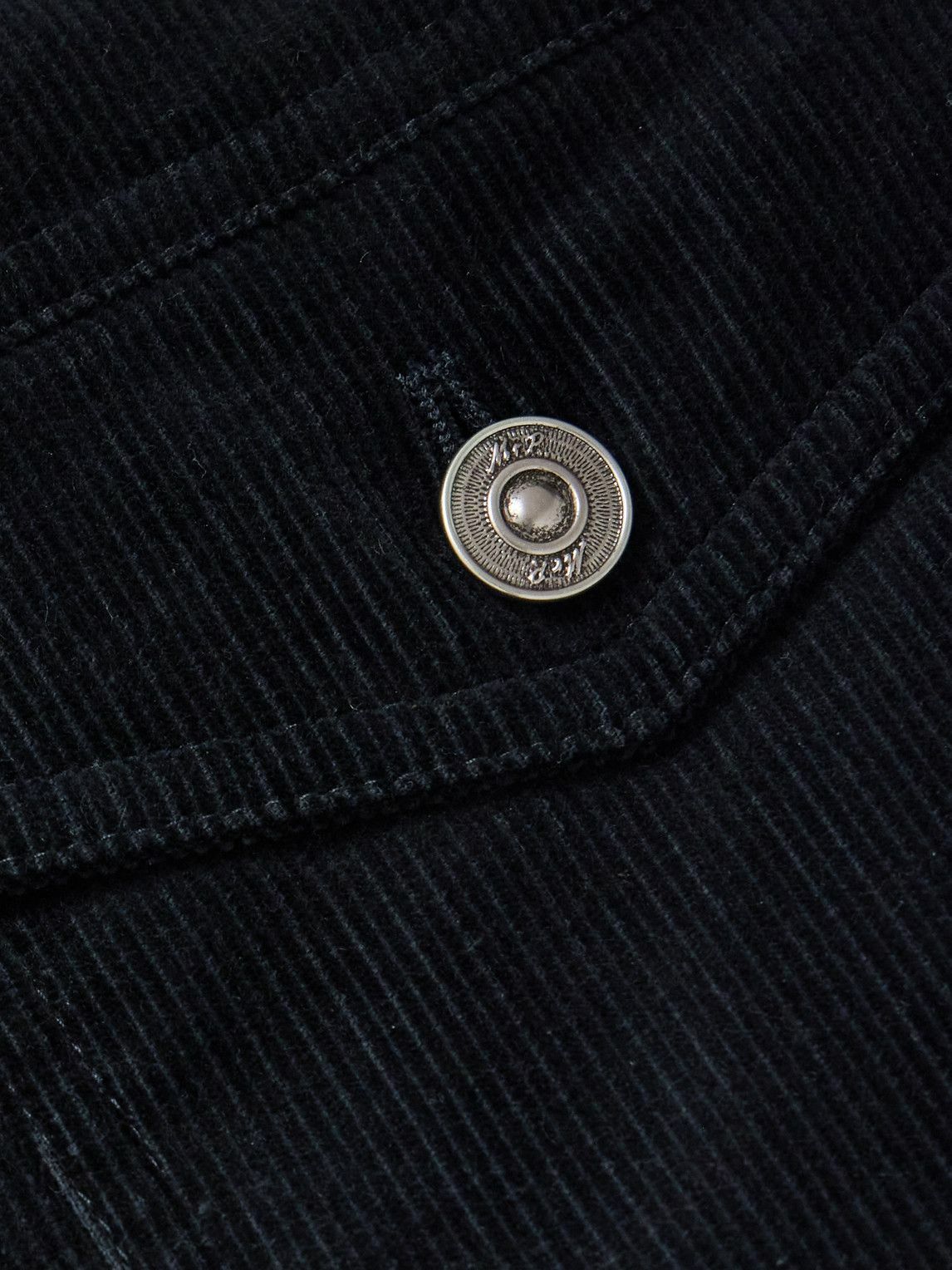 Mr P. - Cotton-Corduroy Trucker Jacket - Blue