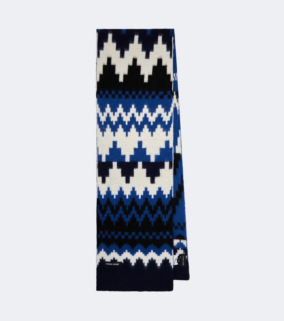 Canada Goose Intarsia wool and alpaca scarf