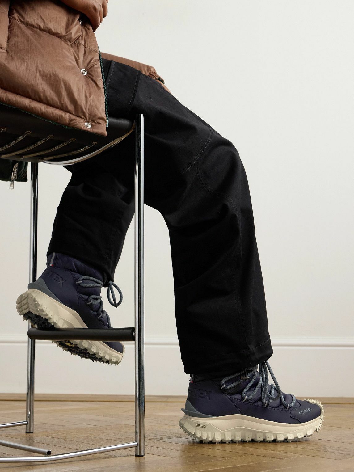 Moncler - Trailgrip Après Rubber-Trimmed GORE-TEX Ripstop Boots