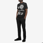Comme des Garçons Men's x Filip Pagowski Stars Print T-Shirt in Black
