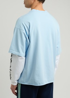 Casablanca Skate Layered Cotton top Light Blue