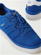 Moncler Genius - adidas Originals Campus Leather-Trimmed Quilted GORE-TEX™ Sneakers - Blue