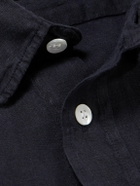 La Paz - Ribeiro Slim-Fit Button-Down Collar Organic Cotton Shirt - Blue