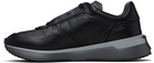 Ferragamo Black & Gray Low Cut Sneakers