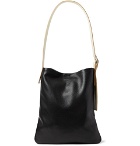 Hender Scheme - Smooth and Full-Grain Leather Tote Bag - Black