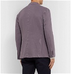 Boglioli - Grey K-Jacket Slim-Fit Unstructured Cotton-Blend Drill Blazer - Gray