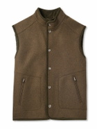 Loro Piana - Kelvin Wish® Wool and Cashmere-Blend Gilet - Green