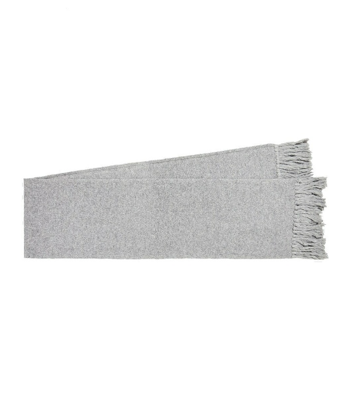 Photo: Dolce&Gabbana Technical wool-blend scarf