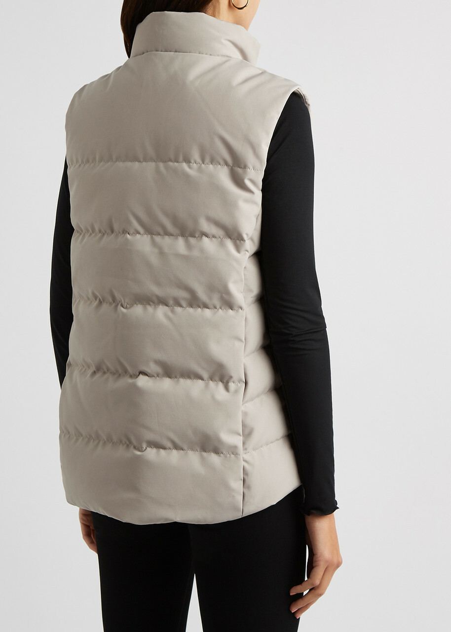 Canada Goose Freestyle Quilted Arctic-tech Shell Gilet Light Grey
