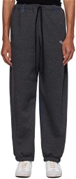Bless Blue & Gray Overjogging Sweatpants