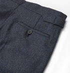 Kingsman - Conrad Slim-Fit Mélange Wool Suit Trousers - Blue