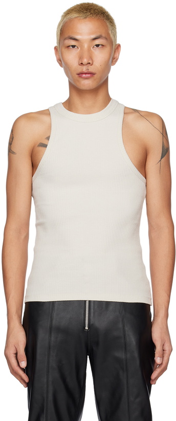 Photo: Han Kjobenhavn Beige Light Ribbed Tank Top