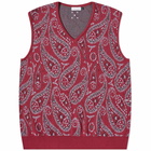 Pop Trading Company Men's Spencer Knit Crew in Raspberry