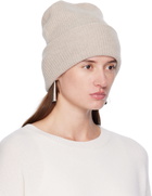 LISA YANG Beige 'The Stockholm' Beanie