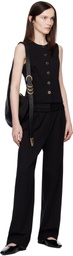 rag & bone Black Irina Ponte Vest