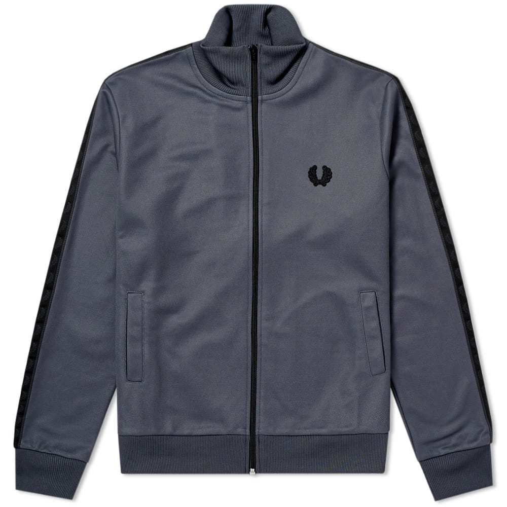 Fred perry tonal taped track jacket new arrivals