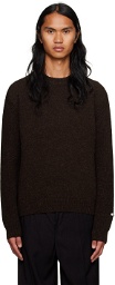 Recto Brown Crewneck Sweater