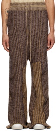 Isa Boulder SSENSE Exclusive Khaki & Purple Survival Trousers