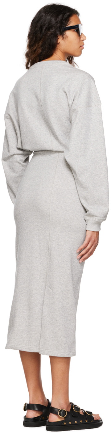 Isabel Marant Etoile Gray Meg Midi Dress Isabel Marant Etoile