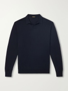 Rubinacci - Sea Island Cotton Polo Shirt - Blue