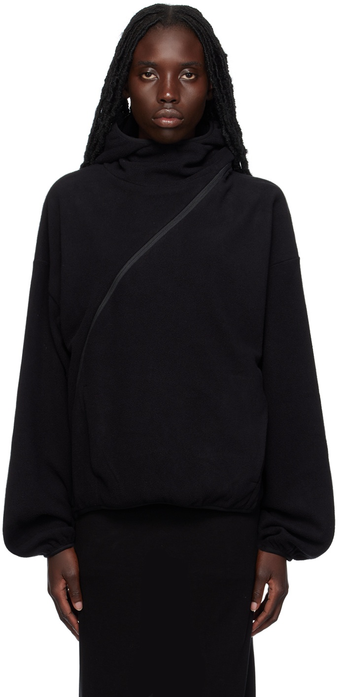 POST ARCHIVE FACTION (PAF) SSENSE Exclusive Black Hoodie Post Archive ...