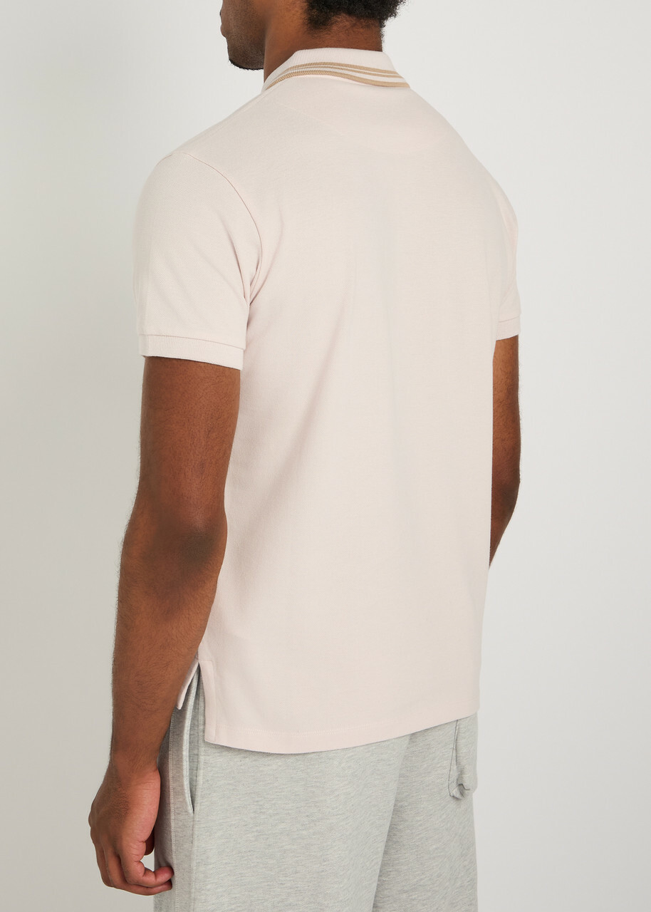 Vivienne Westwood Logo-embroidered Piqué Cotton Polo Shirt Lilac