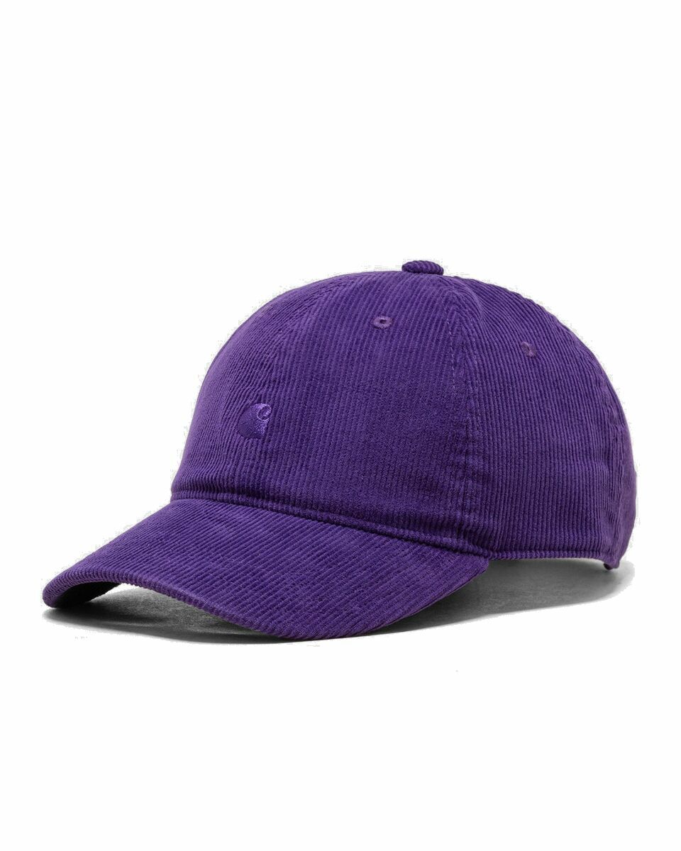 Photo: Carhartt Wip Harlem Cap Purple - Mens - Caps