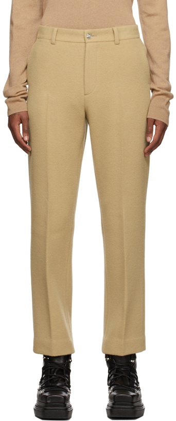 Photo: We11done Beige Suit Trousers