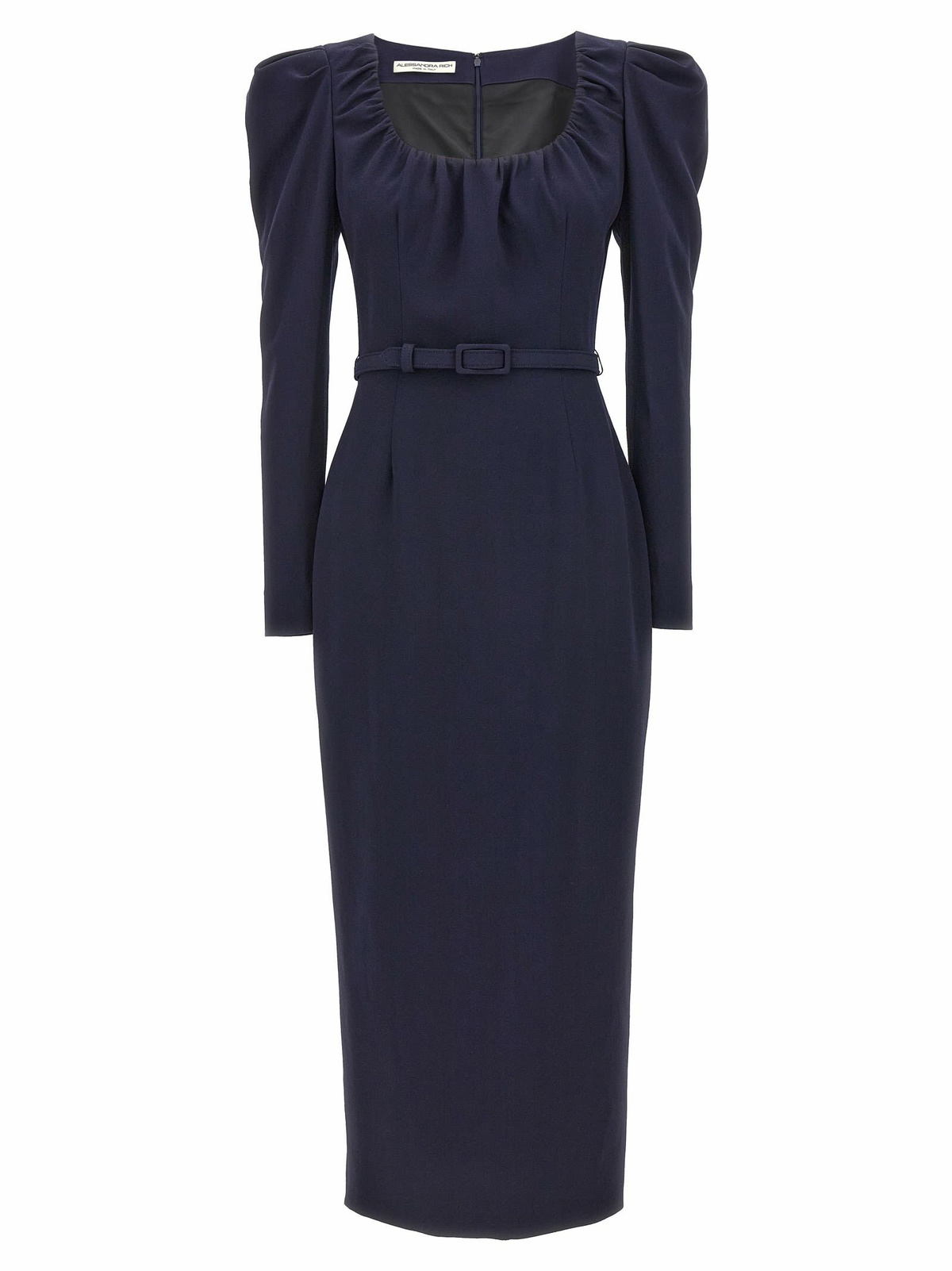 【関税込み】ALESSANDRA RICH Belt dress ALESSANDRA RICH Belted wool-crepe mini dress | NET-A-PORTER