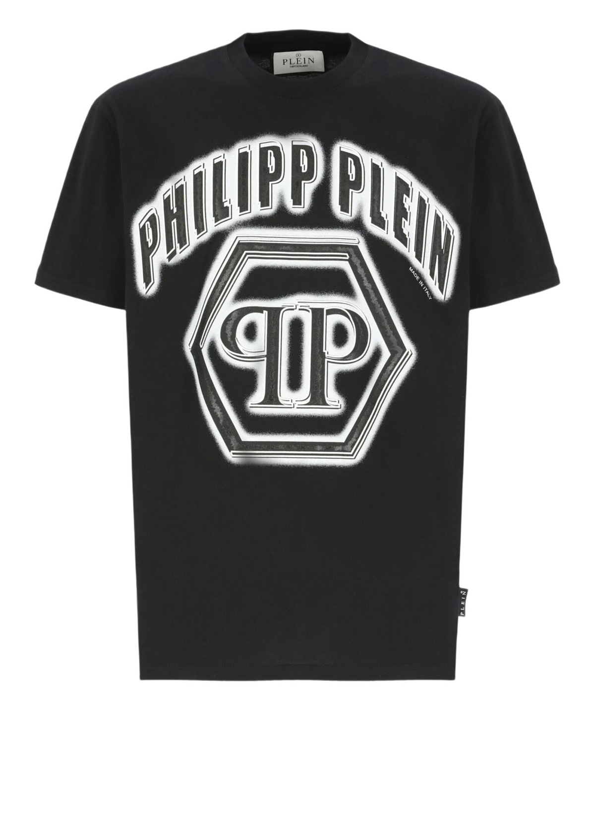 HILIPP PLEIN     Tシャツ Buy Philipp Plein Graphic-print Cotton T-shirt - White At 55% Off