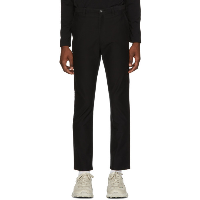 N.Hoolywood Black Classic Trousers N.Hoolywood