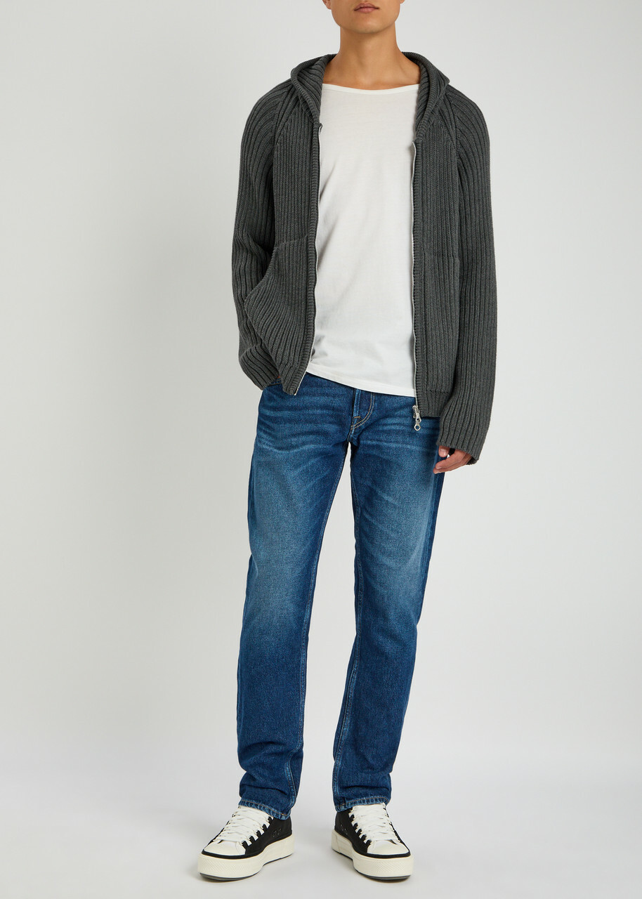 Replay Grover Straight-leg Jeans Mid Blu