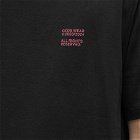 GCDS Men's Logo Butterfly T-Shirt in Black