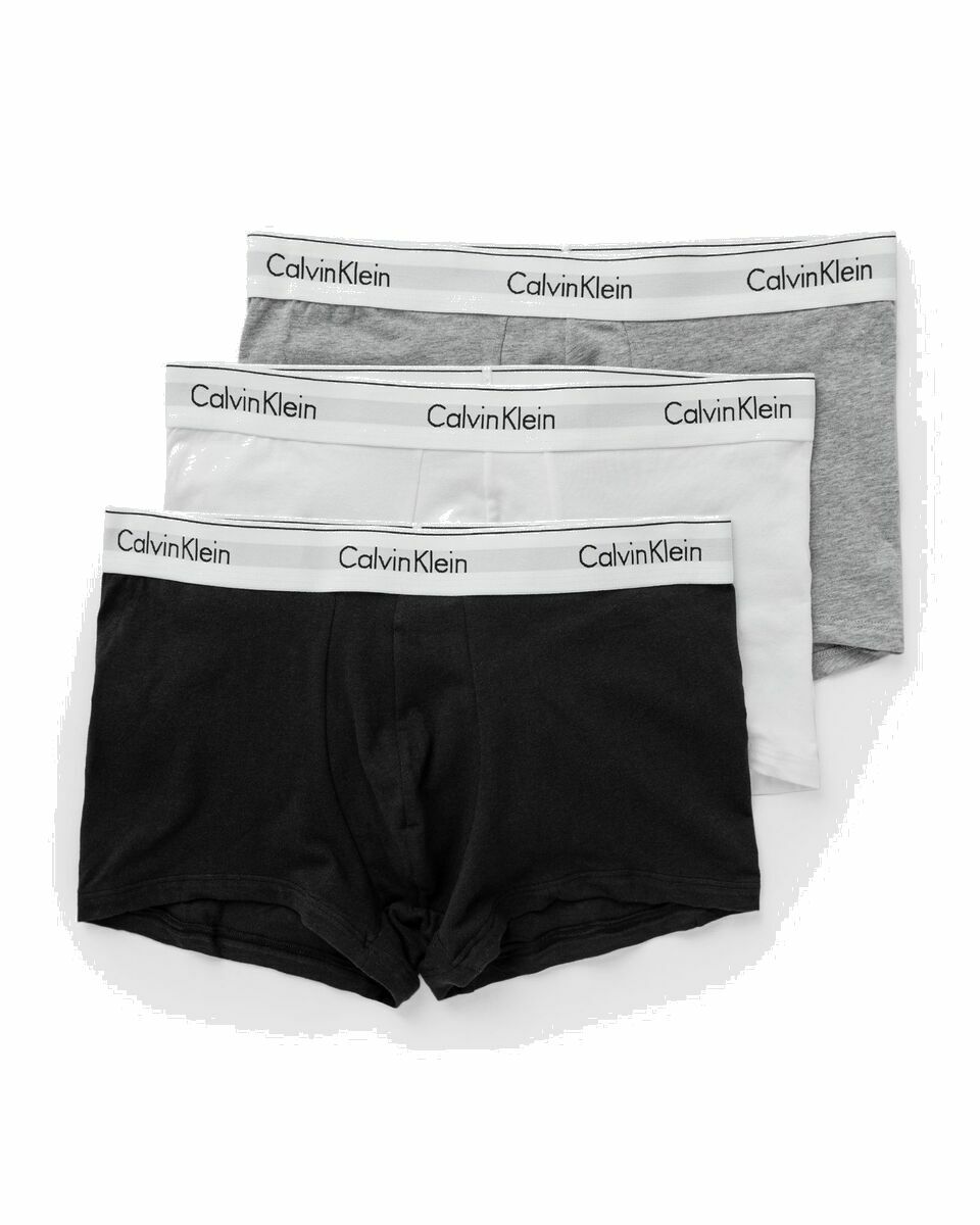Photo: Calvin Klein Underwear Cotton Stretch Trunk 3 Pack Multi - Mens - Boxers & Briefs