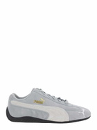 Puma speedcat Grey Sneakers With Logo Print On The Side And Logo Lettering On The Side In Leather Unisex