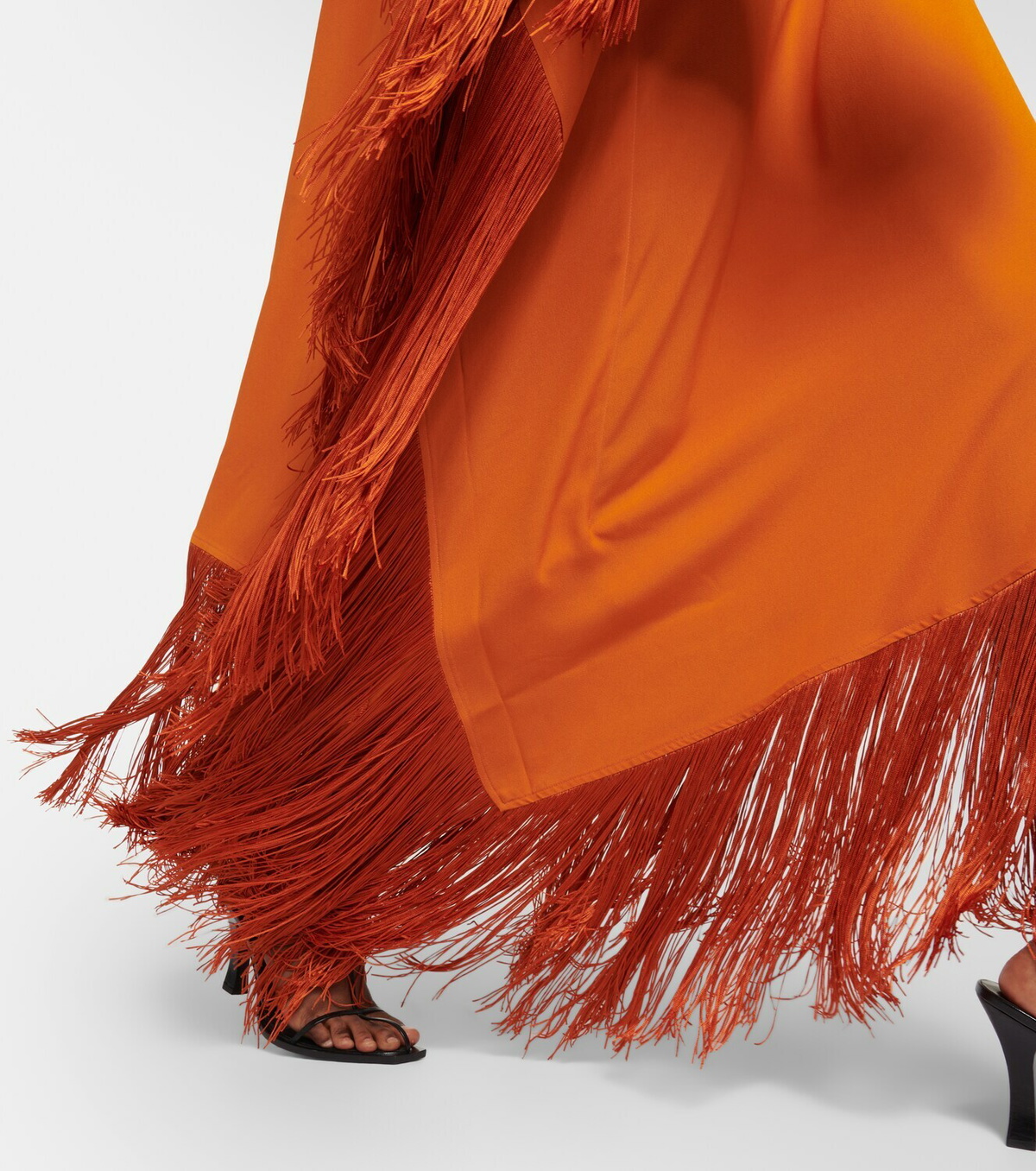Taller Marmo Mambo tasselled kaftan maxi dress