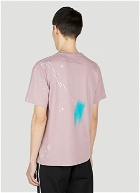 Gallery Dept. - Psychology Ed Paint Splatter T-Shirt in Purple
