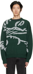 Carne Bollente SSENSE Exclusive Green Romeo & Julio Sweater