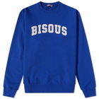 Bisous Skateboards College SweaTee in Royal