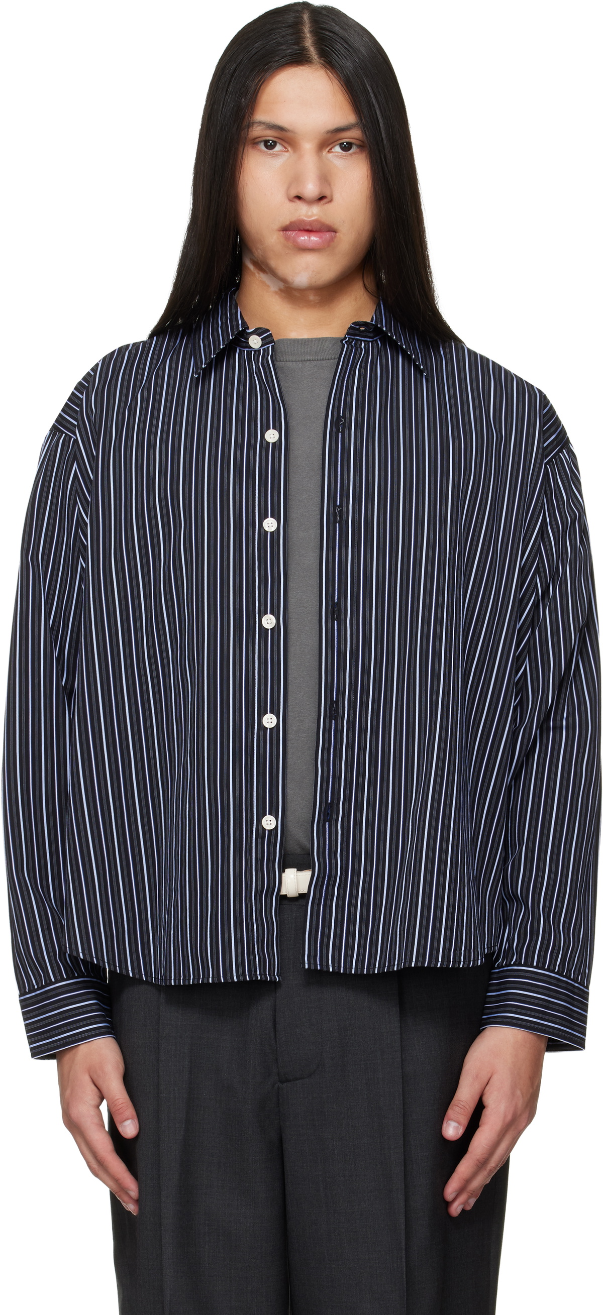 mfpen Blue Evening Shirt mfpen