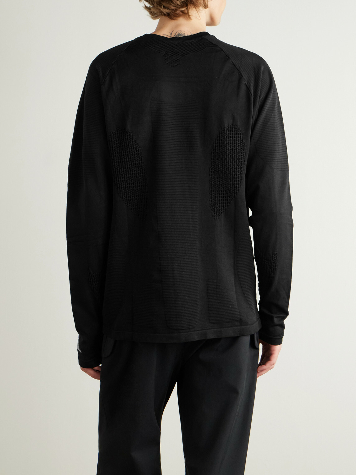 ROA - Logo-Embroidered SENSIL® Breeze T-Shirt - Black