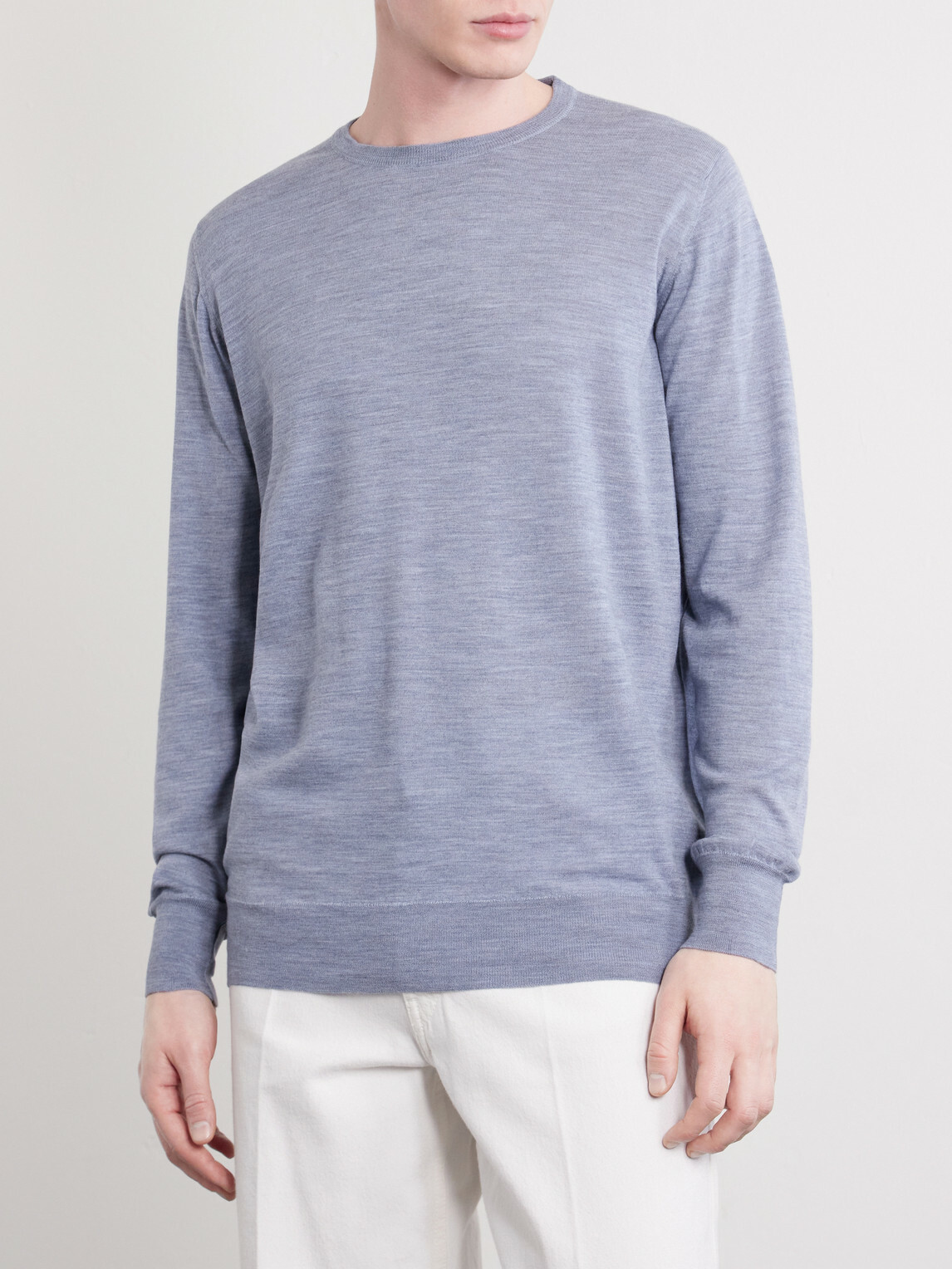 William Lockie - Virgin Wool Sweater - Gray