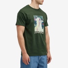 Fucking Awesome Men's Painterly T-Shirt in Forest