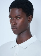 Acne Studios Washed Logo Polo Shirt