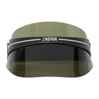 Dior Black and Grey DiorClub1 Visor