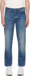 Nudie Jeans Blue Steady Eddie II Jeans