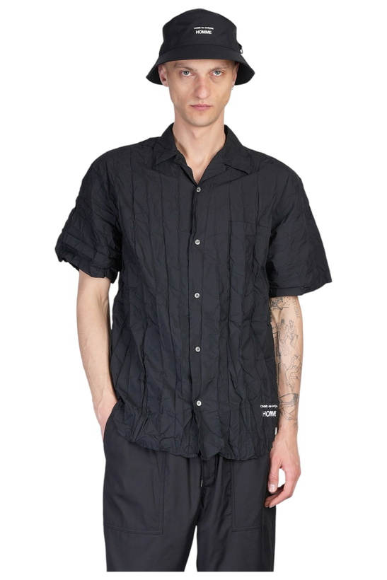 Photo: Comme des Garçons Homme Shirt In Black Polyester