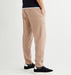 Brunello Cucinelli - Tapered Cotton-Blend Jersey Sweatpants - Brown